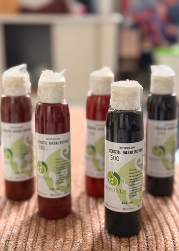 SOYSTYLE Tekstil Baskı Boyası 125 ml 11 adet - Görsel 5