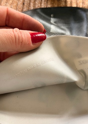 Siyah  Biker Yüzücü Gözlüğü ve bonesi - Görsel 7