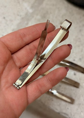 Minimalist Metal Saç Tokası Seti - Görsel 2