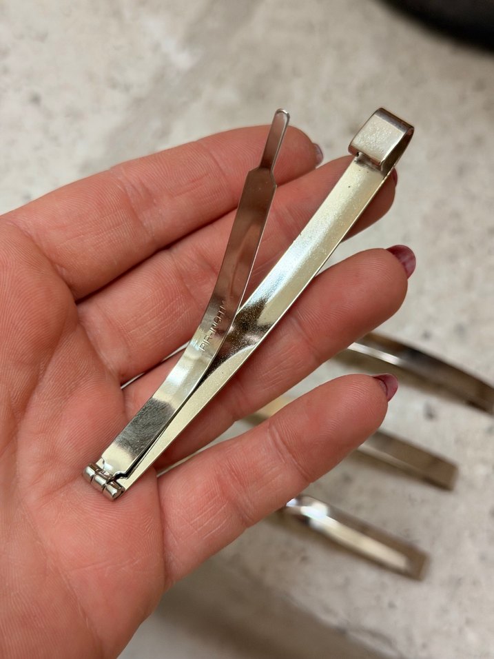 Minimalist Metal Saç Tokası Seti - Görsel 2