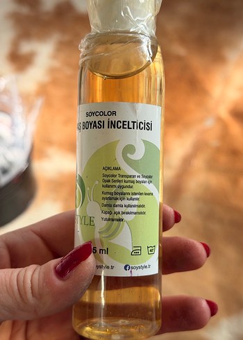 Soycolor Kumaş Boyası İncelten 125 ml - Görsel 4