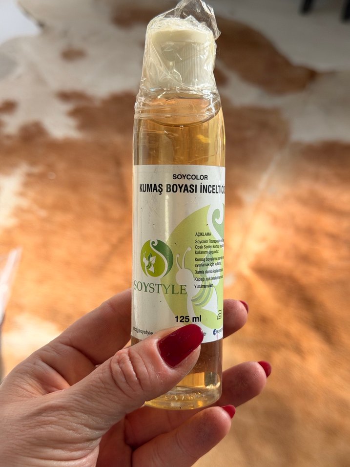 Soycolor Kumaş Boyası İncelten 125 ml - Görsel 2