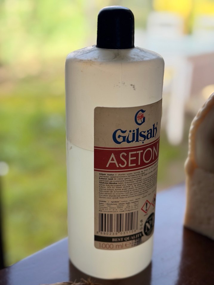 Gülsah Aseton 1000ml - Tırnak Oje Temizleyici - Görsel 4