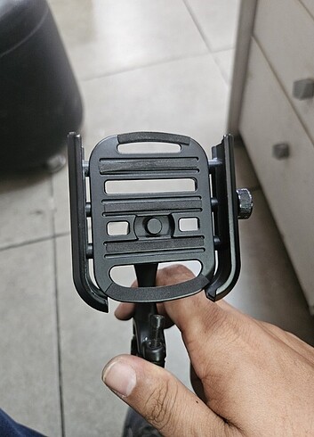 Motosiklet metal telefon tutucu