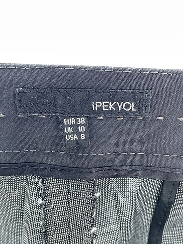 38 Beden gri Renk ipekyol Kumaş Pantolon %70 İndirimli.
