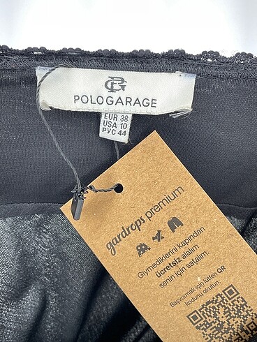 38 Beden siyah Renk U.S Polo Assn. Midi Etek %70 İndirimli.