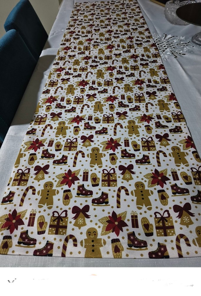 Renkli Nakışlı Karakterli Masa Örtüsü - Görsel 3