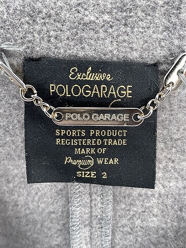 m Beden gri Renk Polo Garage Kaban %70 İndirimli.