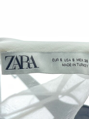 s Beden beyaz Renk Zara Bluz %70 İndirimli.