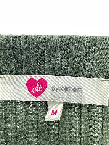 m Beden yeşil Renk Koton Midi Etek %70 İndirimli.