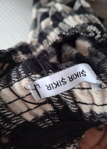 Ekoseli Pilili Midi Kadın Etek - Görsel 7