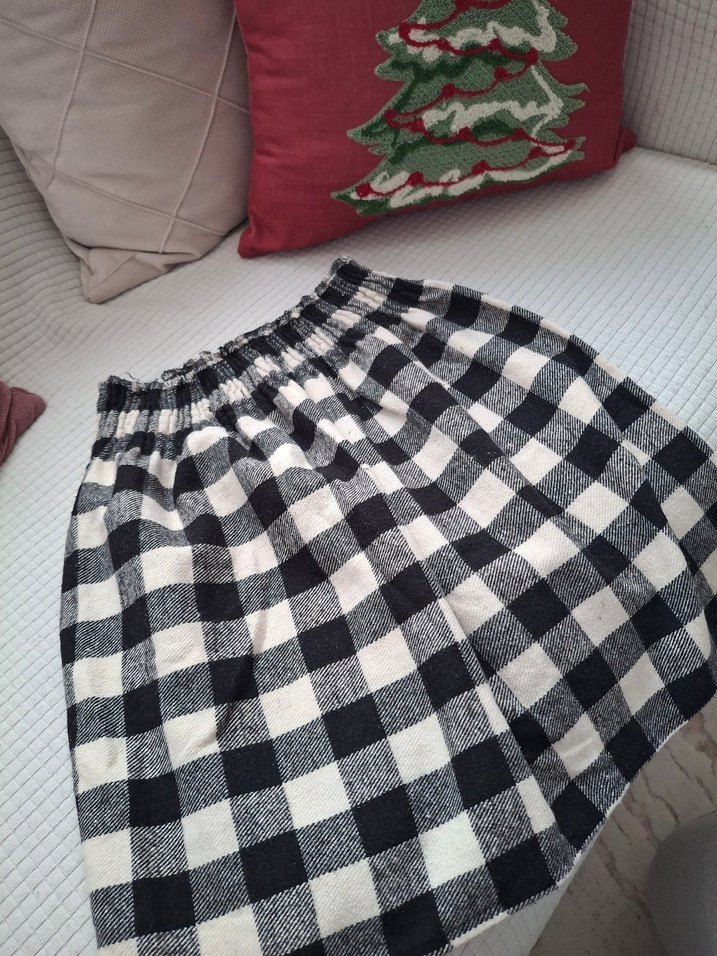 Ekoseli Pilili Midi Kadın Etek - Görsel 4