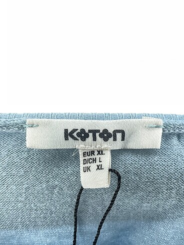 xl Beden mavi Renk Koton Bluz %70 İndirimli.