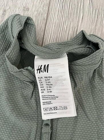 3 Yaş Beden H&M mayo