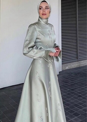 Diğer Sarooh Coutra Model Tesettür Abiye