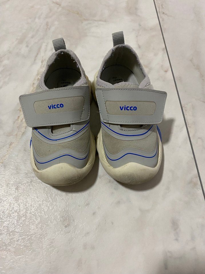 Vicco Erkek Çocuk Gri Beyaz Sneaker - Görsel 2
