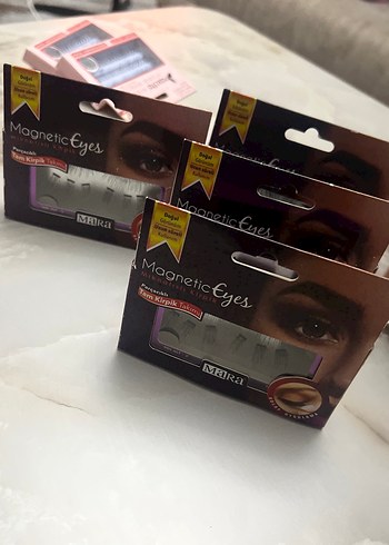 MaRa Manyetik Parçacıklı Takma Kirpik - Görsel 2