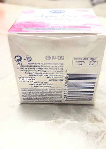 Nivea Aqua Rose Nemlendirici Jel Krem 50ml - Görsel 2