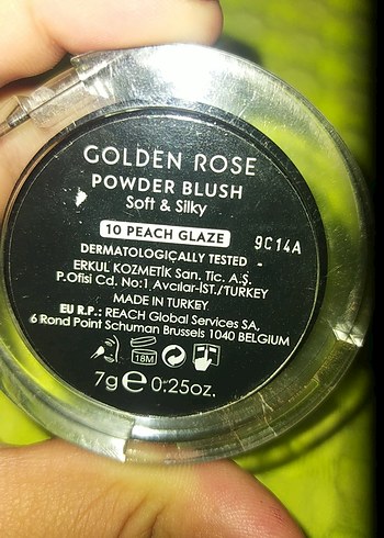 Beden Golden Rose Parlak Haki Pudra