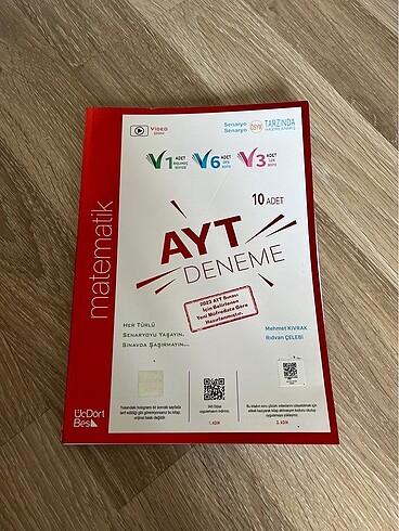 Beden 345 yayınları ayt matematik ve ayt fen denemeleri