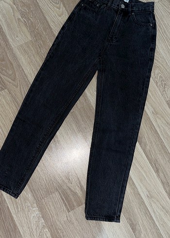 Siyah Kadın Denim Pantolon