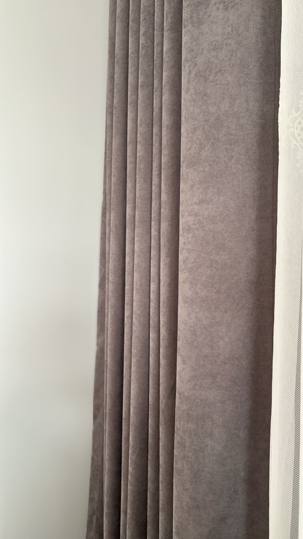 Beyaz Nakışlı Modern Klasik Perde - Görsel 4