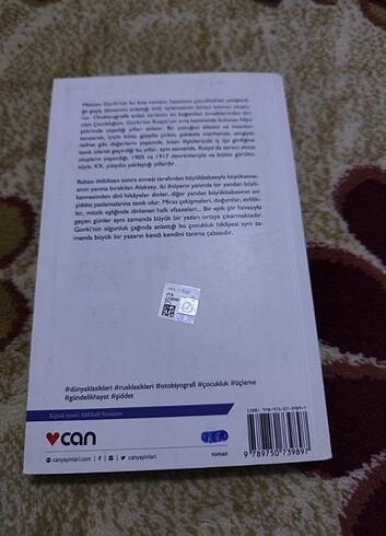  çocukluğum - maksim gorki