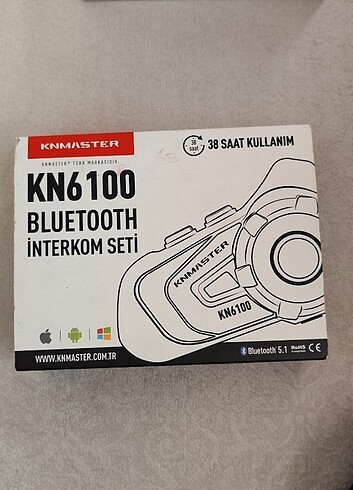 KN6100 BLUETOOTH İNTERKOM SETİ
