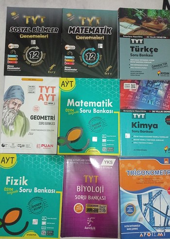 Çeşitli Konularda Soru Bankaları Seti