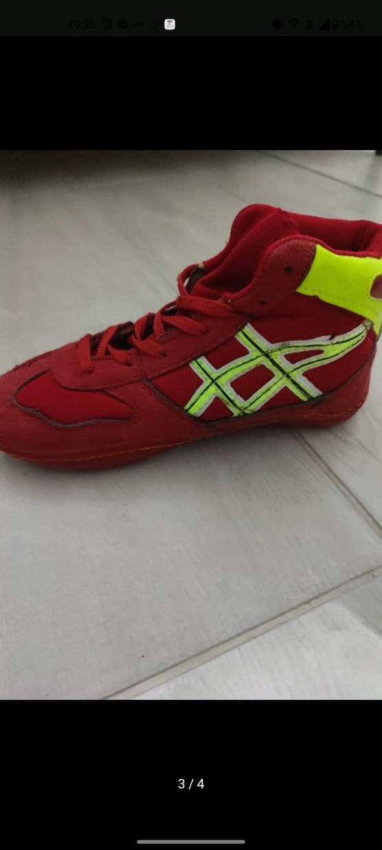 Kırmızı Renkli Basketbol Ayakkabısı - Görsel 2