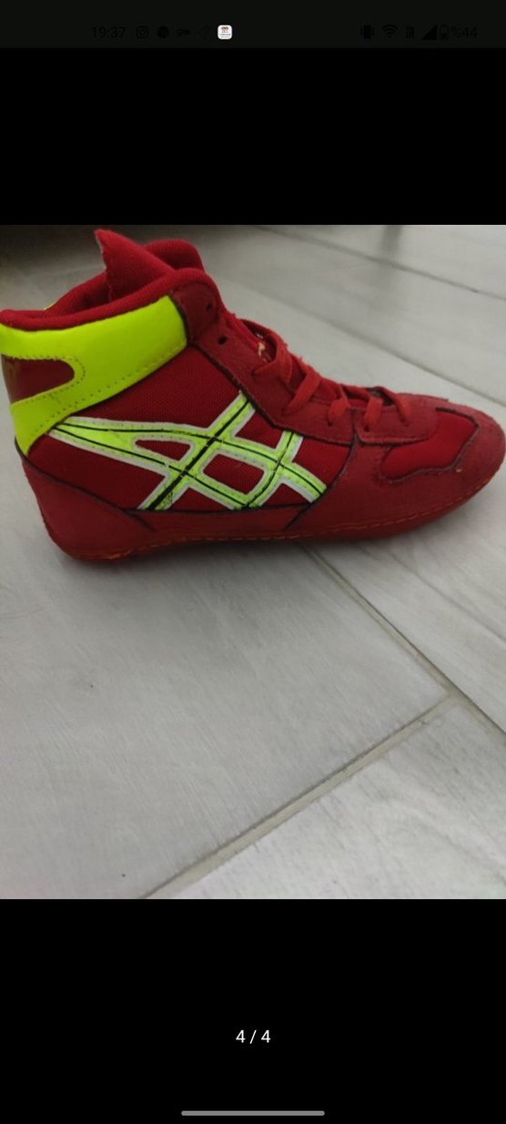 Kırmızı Renkli Basketbol Ayakkabısı - Görsel 3