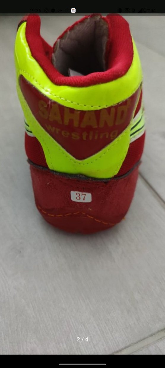 Kırmızı Renkli Basketbol Ayakkabısı - Görsel 4