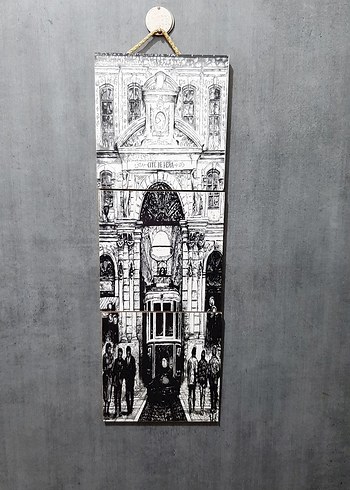 Diğer Tablo 3 parçalı taksim 45x15cm