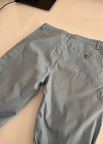 Gri Erkek Çocuk Salaş Kot Şort - Görsel 5