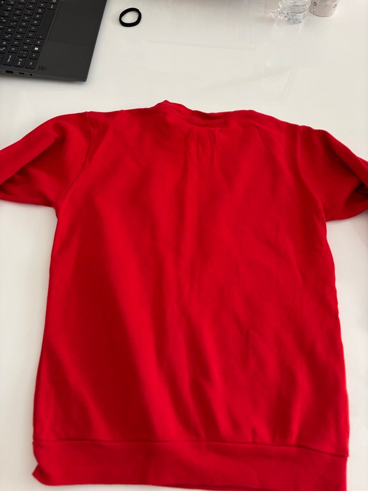 Erkek Çocuk Kırmızı Baskılı Sweatshirt - Görsel 3