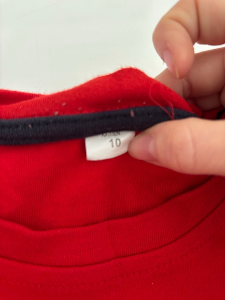 Erkek Çocuk Kırmızı Baskılı Sweatshirt - Görsel 2