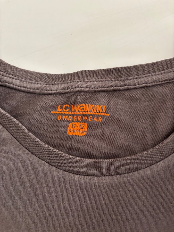 Gri Baskılı erkek cocuk tshirt - Görsel 2