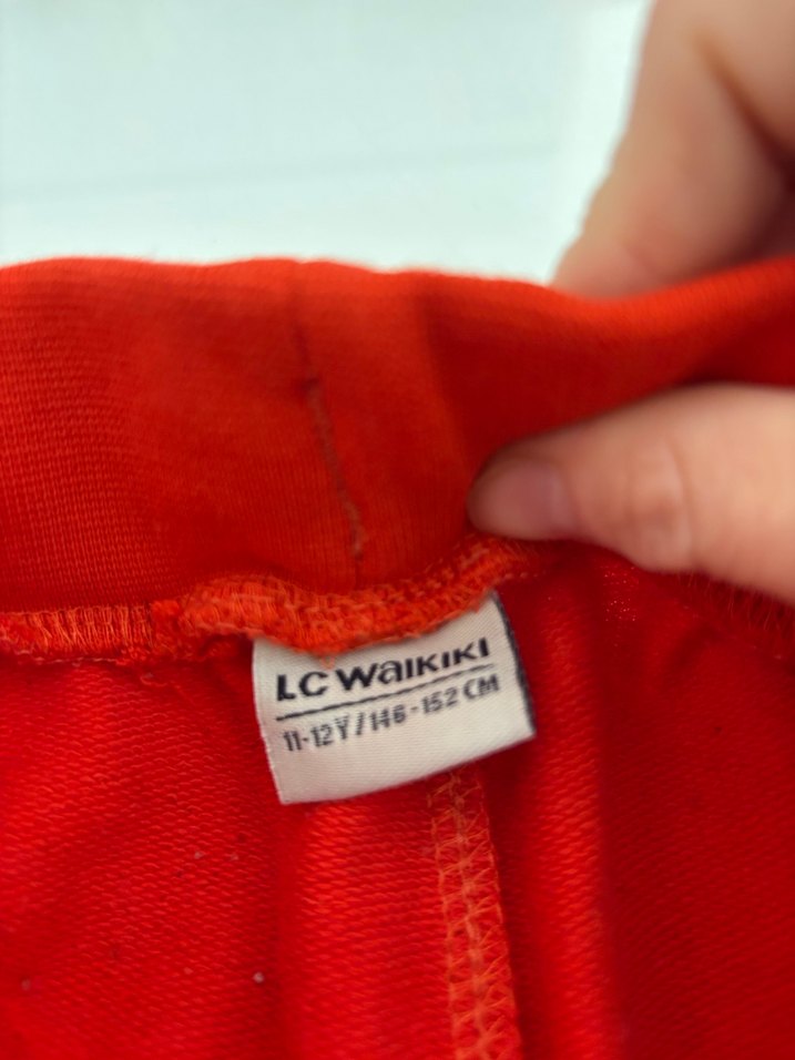 Kırmızı erkek çocuk eşofman altı - Görsel 2