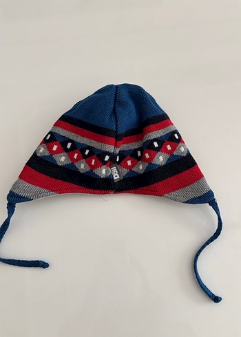 Nakışlı Çok Renkli Erkek Bere - Görsel 2