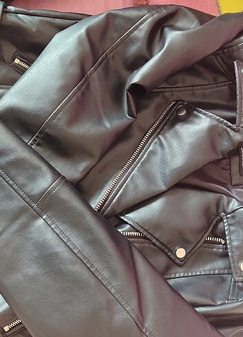 Pull and Bear pull and bear deri ceket