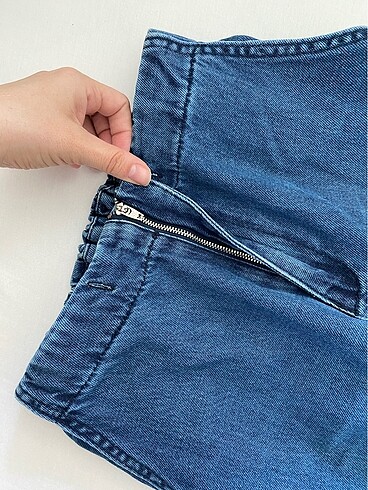 36 Beden Beli Lastikli Kot Pantalon