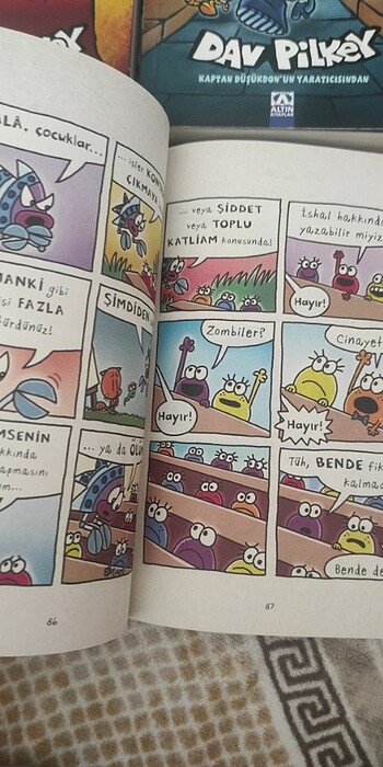 Beden Renk Kedi çocuk çizgi roman