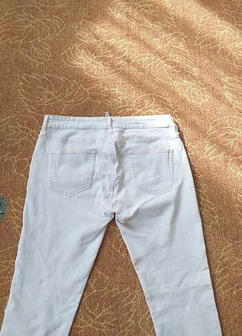 44 Beden beyaz Renk Mango pantolon