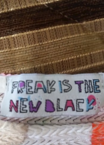 Renkli Desenli Kız Çocuk Kısa Kollu Tişört - Görsel 3