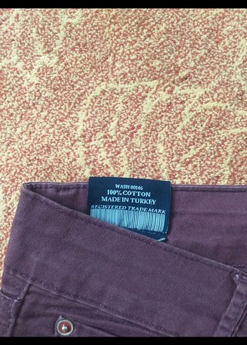 Mor Regular Fit Kadın Bermuda Şort - Görsel 4