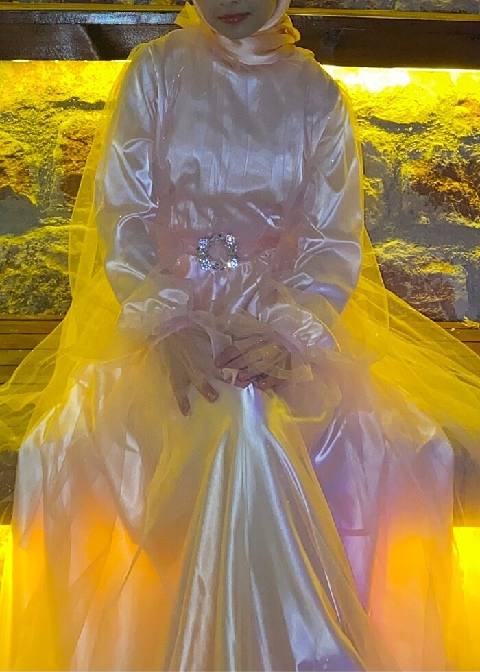 tüllü abiye - Görsel 2