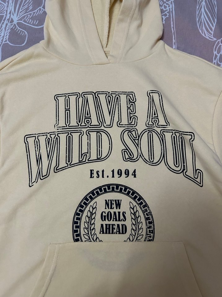 Sarı Kapüşonlu Kolsuz Sweatshirt - Görsel 2