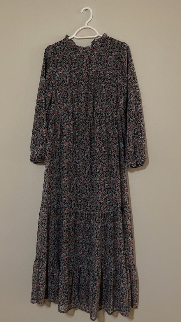 Bohem Desenli Elbise - Görsel 3