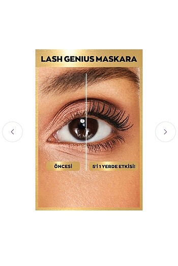  Beden Avon Lash Genius Siyah Maskara