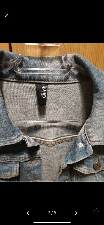 s Beden Liu jo denim crop ceket. S beden